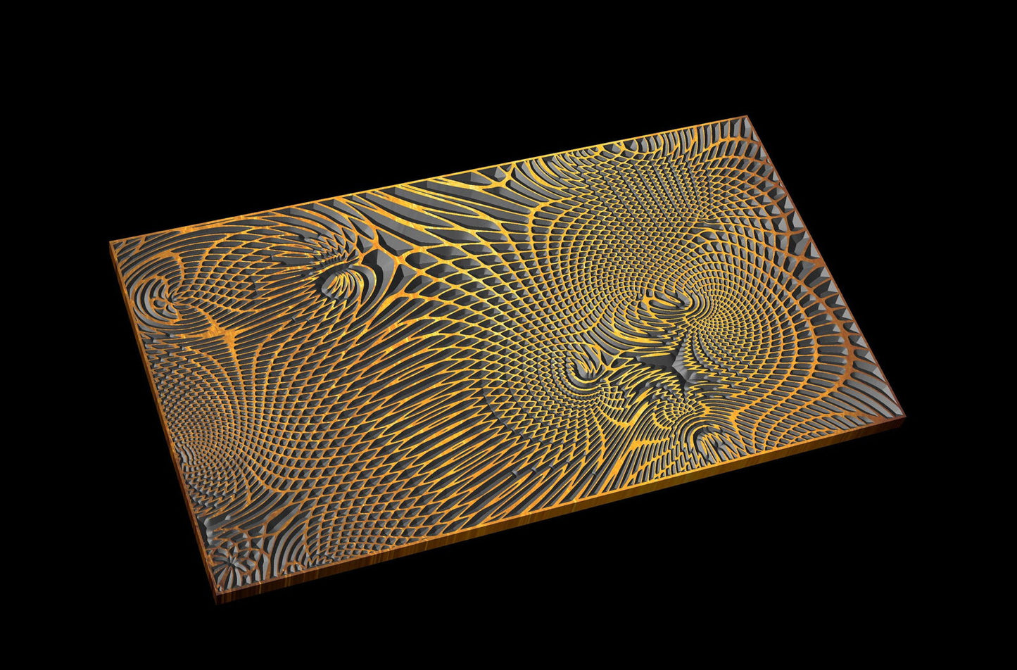 GROCK7 Vector file for V- bit carving - Bonitum CNC Model Studio