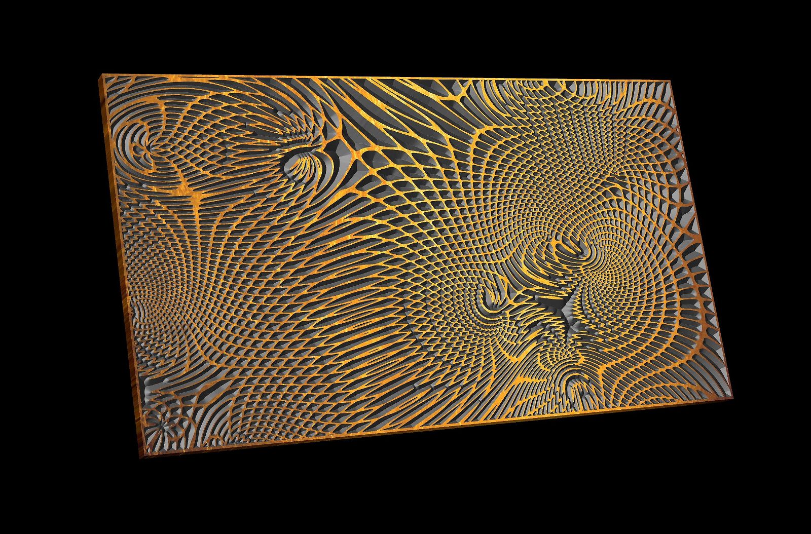 GROCK7 Vector file for V- bit carving - Bonitum CNC Model Studio