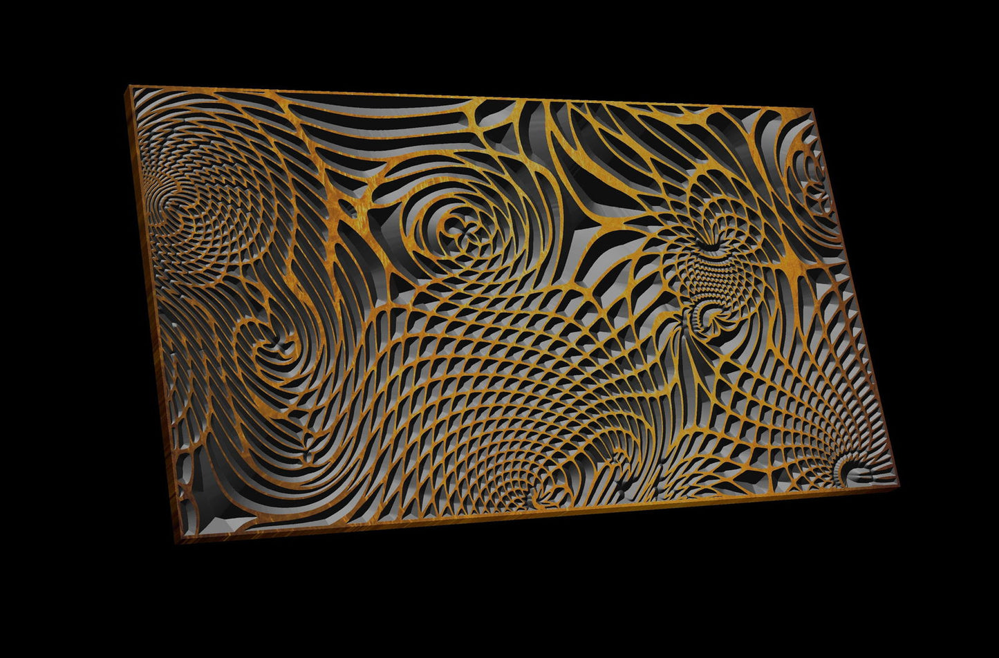 GROCK8 Vector file for V- bit carving - Bonitum CNC Model Studio