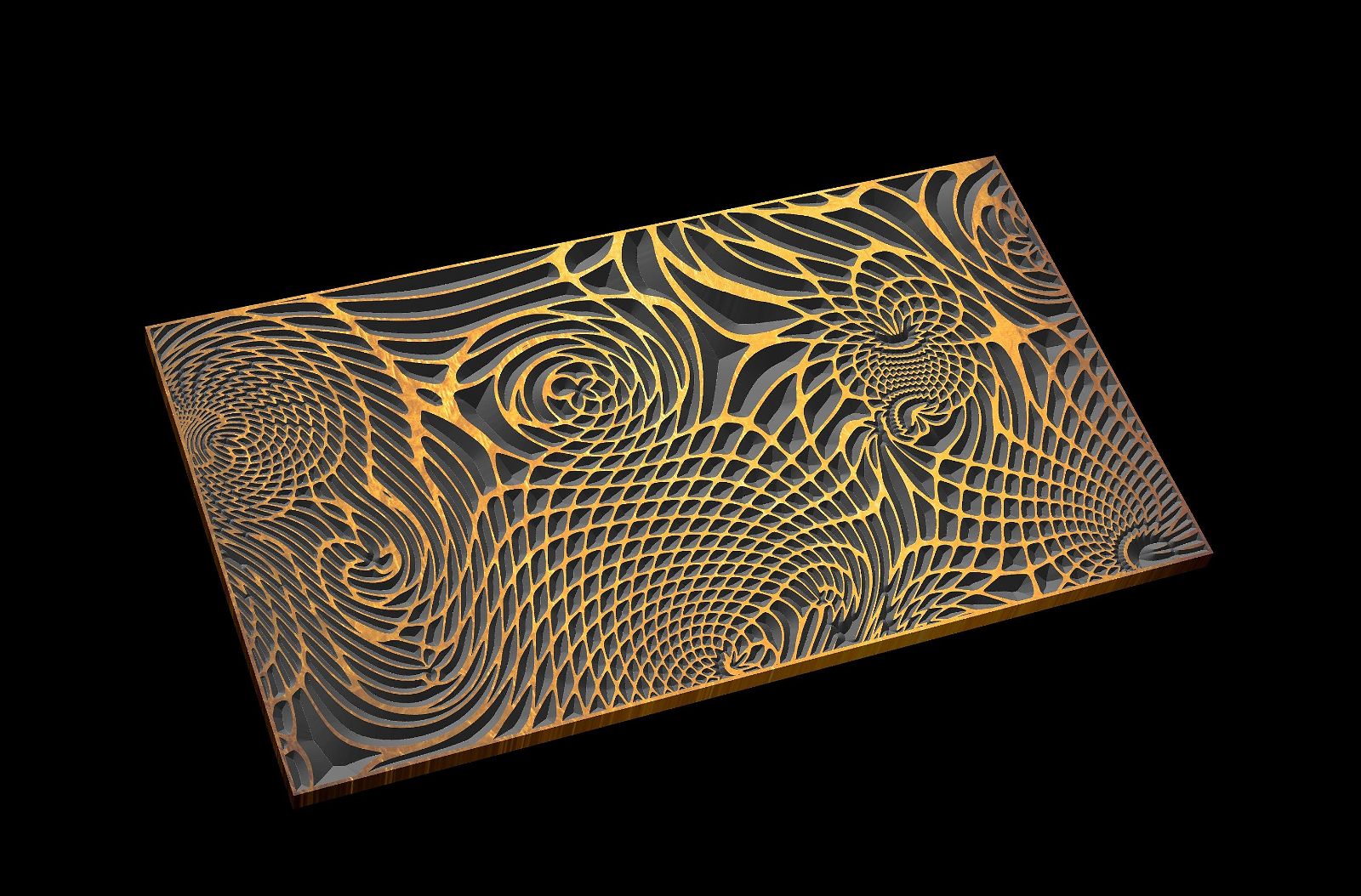 GROCK8 Vector file for V- bit carving - Bonitum CNC Model Studio