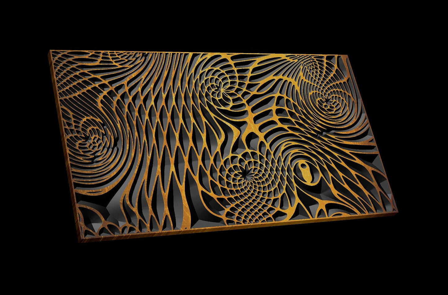 GROCK9 Vector file for V- bit carving - Bonitum CNC Model Studio