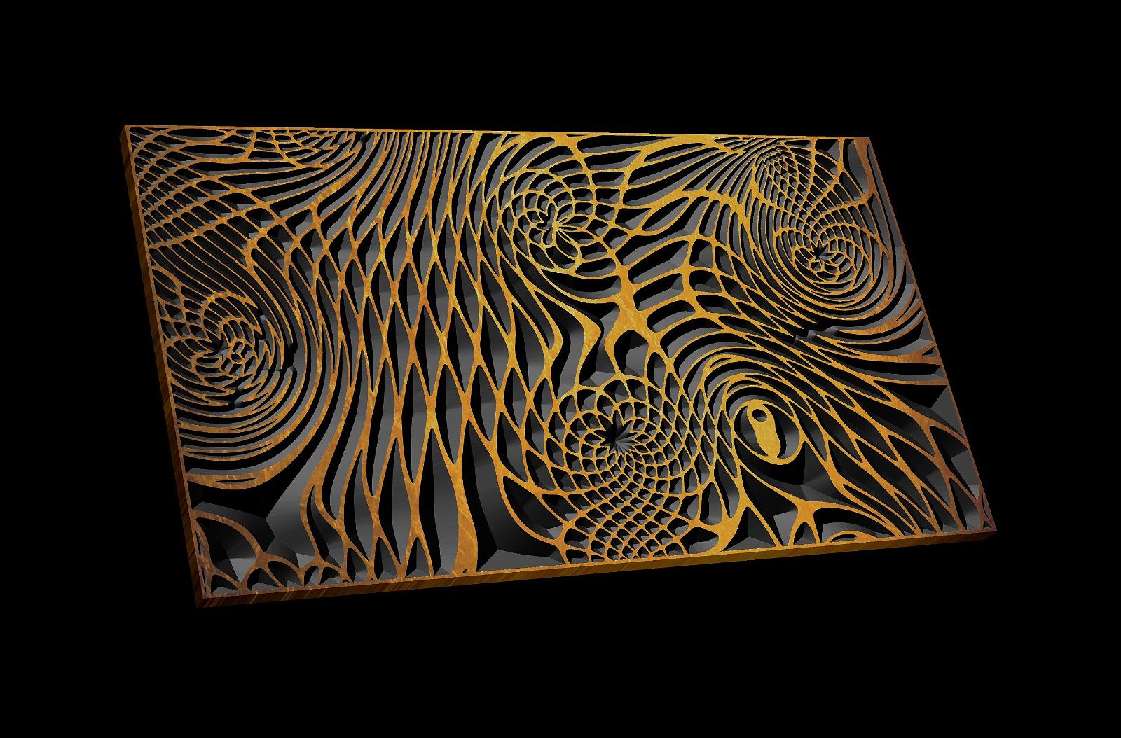 GROCK9 Vector file for V- bit carving - Bonitum CNC Model Studio