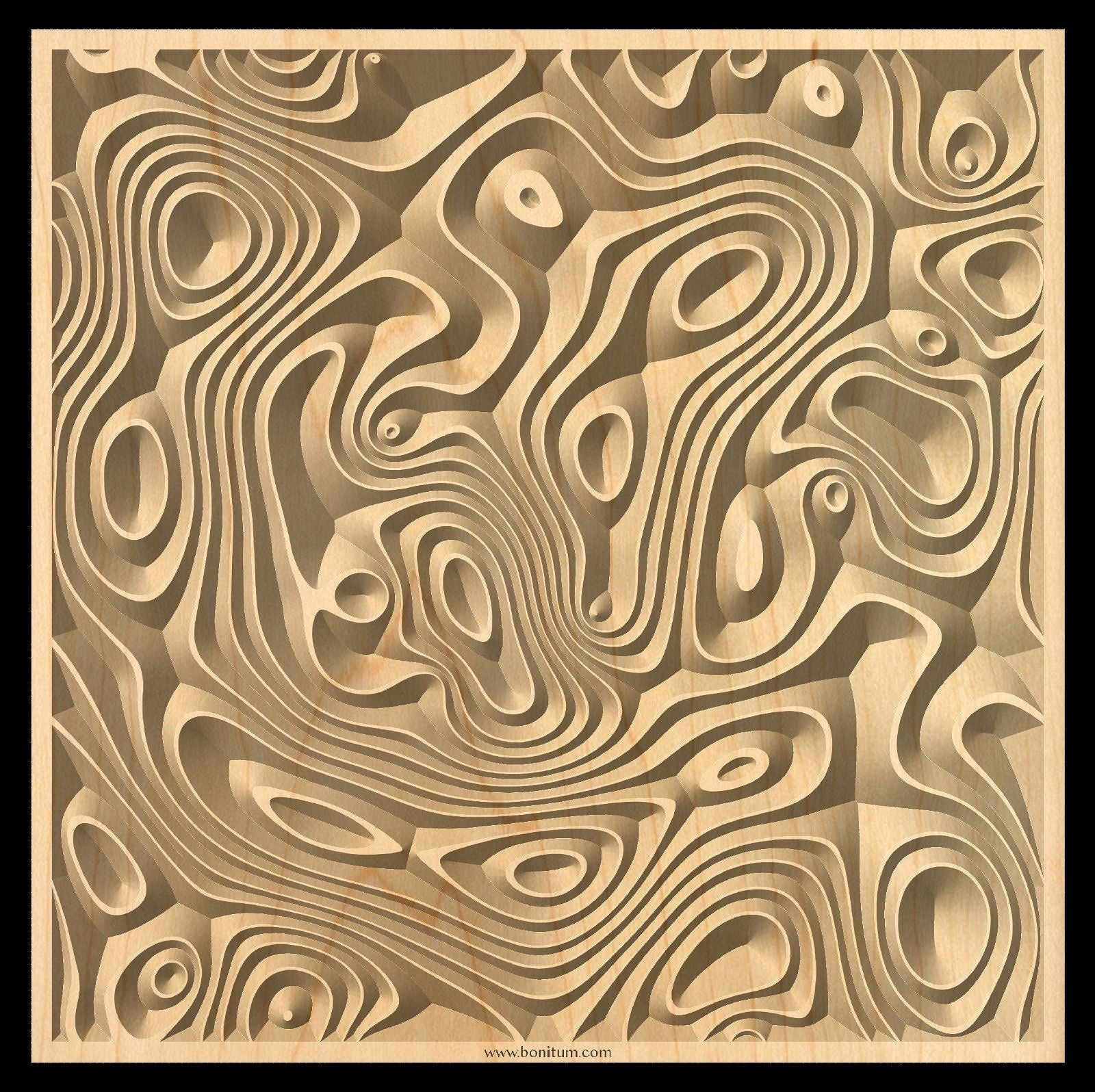 GW22 seamless molten lava texture pattern - Bonitum CNC Model Studio