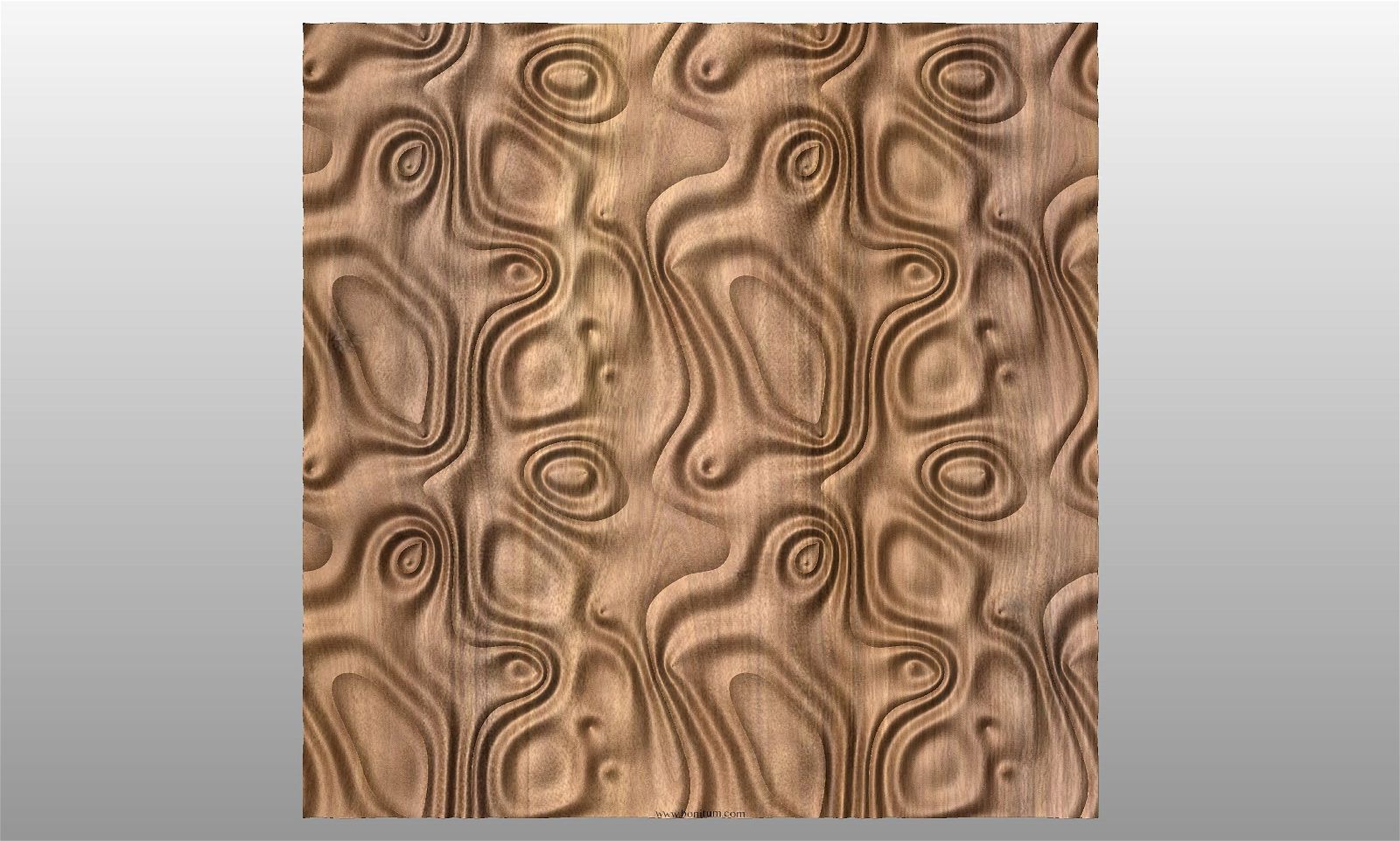 GW330 tileable molten lava 3d texture pattern - Bonitum CNC Model Studio
