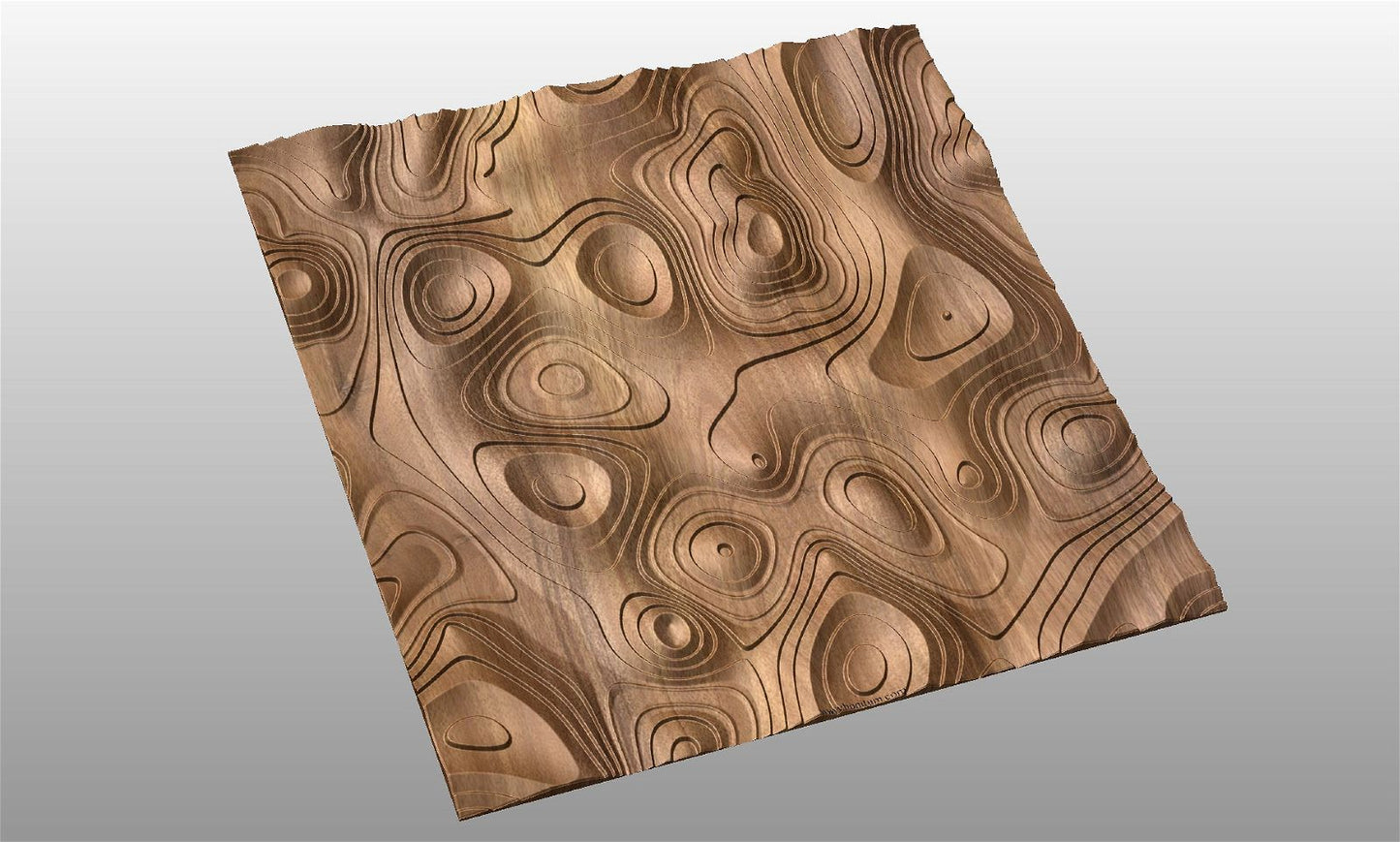 GW69 tileable molten lava 3d texture pattern - Bonitum CNC Model Studio