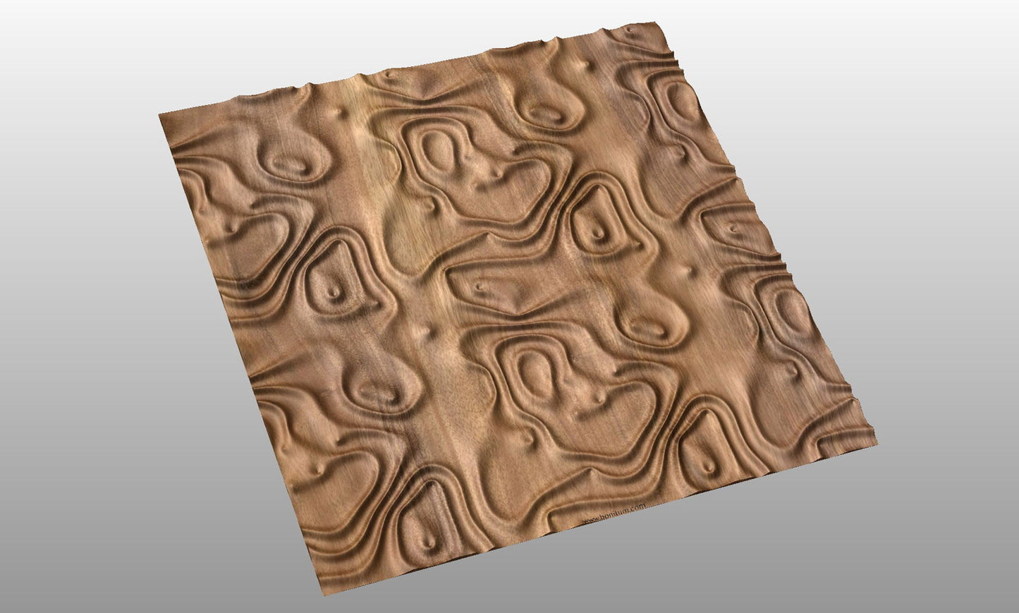 GW70137 tileable molten lava 3d texture pattern - Bonitum CNC Model Studio