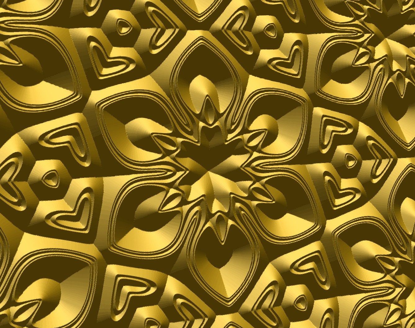 HEX1-2 Seamless Floral Pattern - Bonitum CNC Model Studio