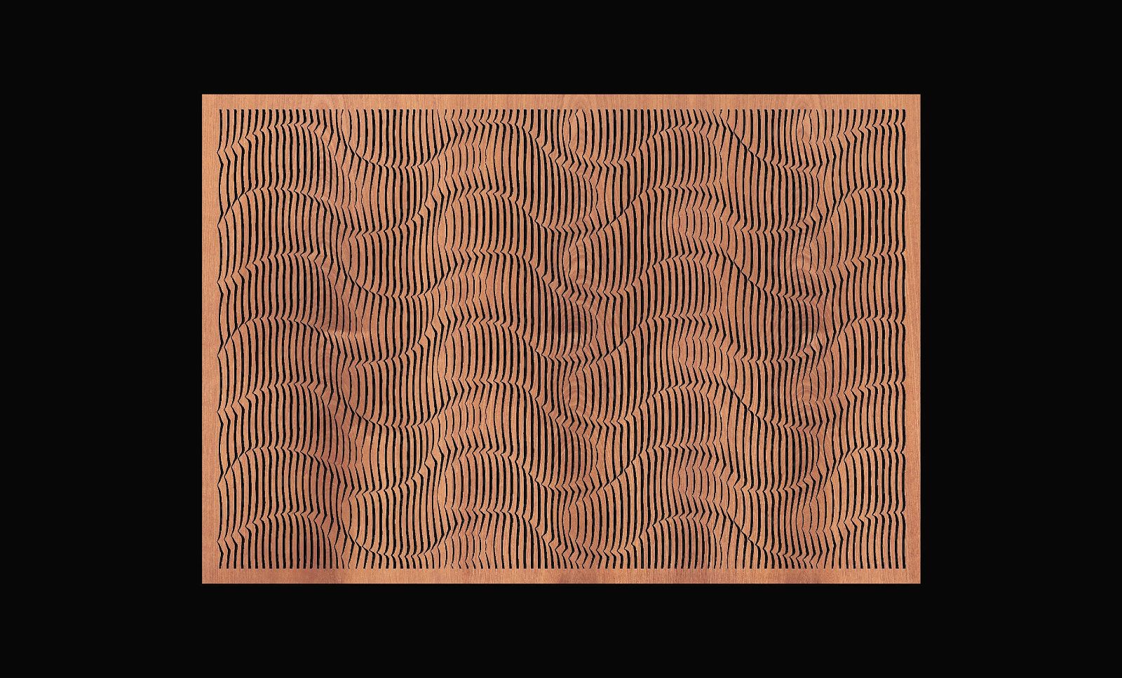 Jungle 122 CNC V-Carve engraving file - Bonitum CNC Model Studio