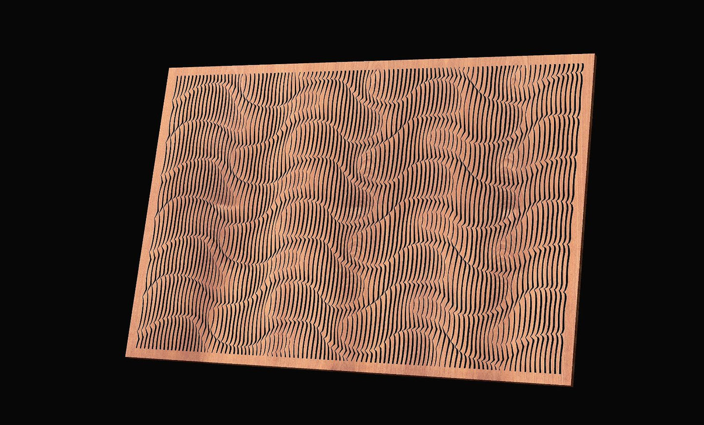 Jungle 122 CNC V-Carve engraving file - Bonitum CNC Model Studio