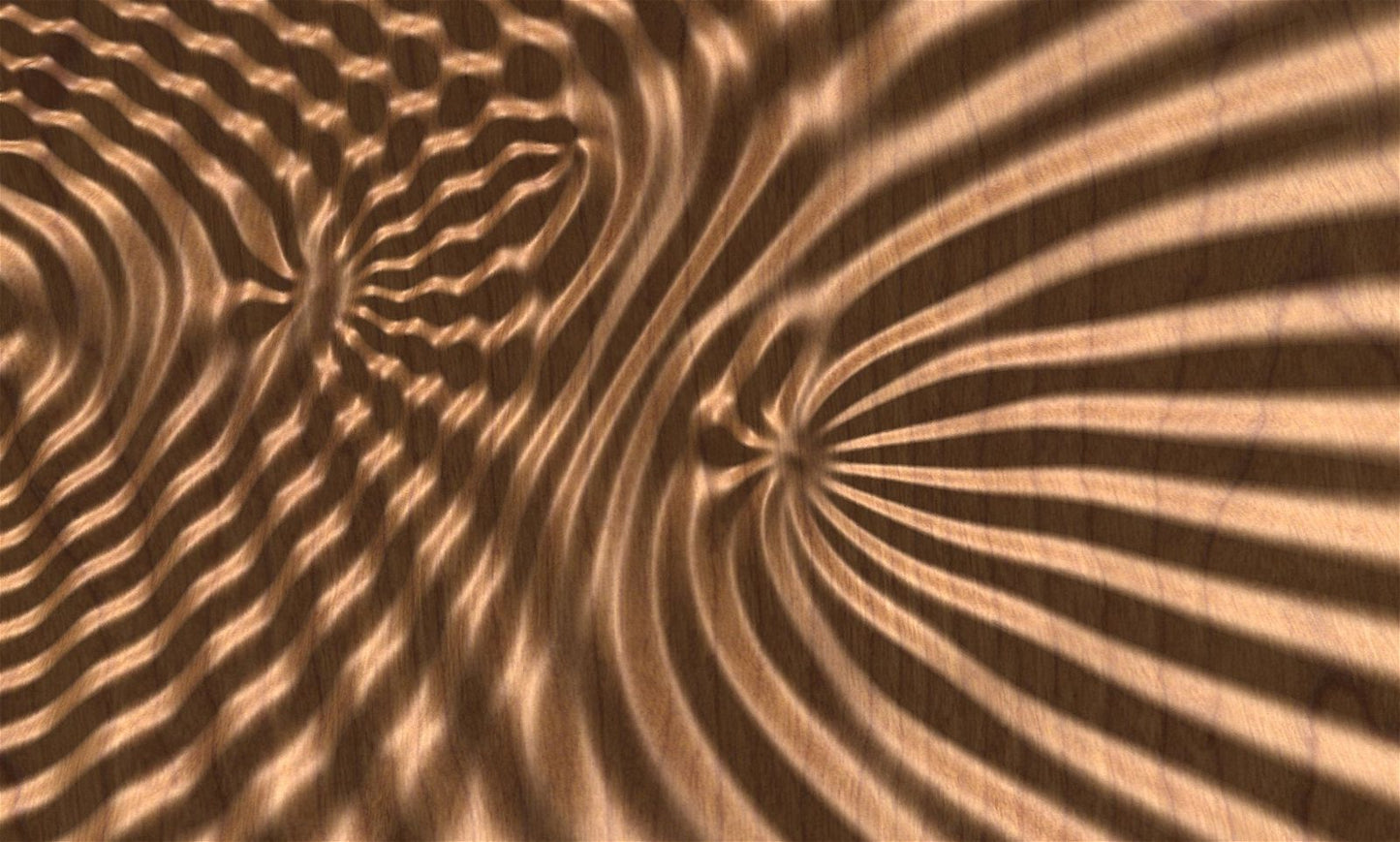 Liquid Plywood 3439 Decorative abstract 3D relief sculpture model for CNC machining - Bonitum CNC Model Studio