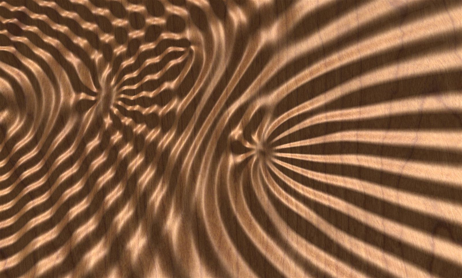 Liquid Plywood 3439 Decorative abstract 3D relief sculpture model for CNC machining - Bonitum CNC Model Studio