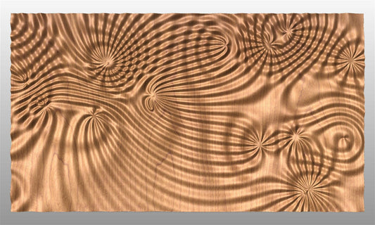 Liquid Plywood 3511 Decorative abstract 3D relief sculpture model for CNC machining - Bonitum CNC Model Studio