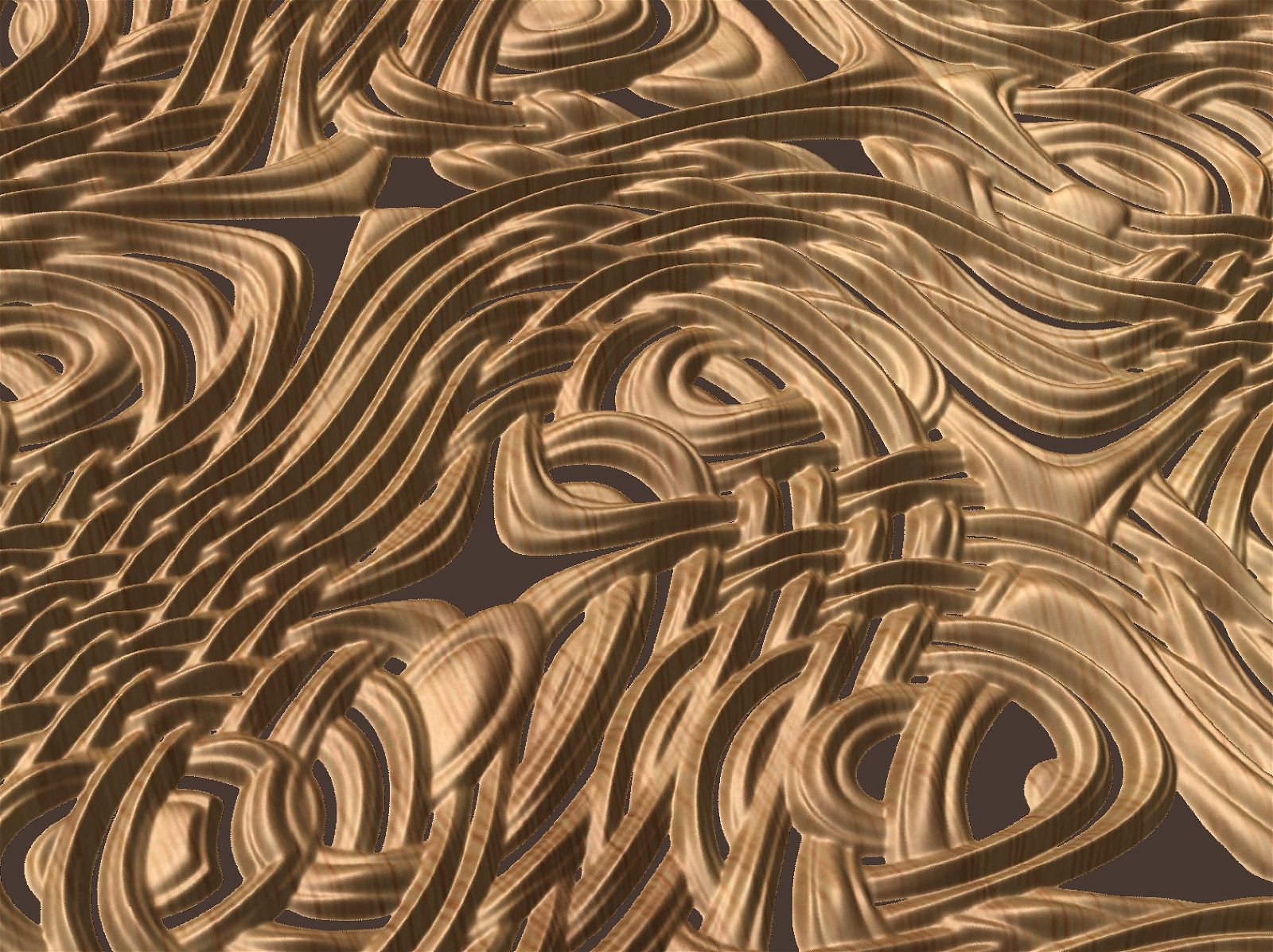 NOOR3_58 Decorative abstract 3D relief op-art sculpture model for CNC machining - Bonitum CNC Model Studio