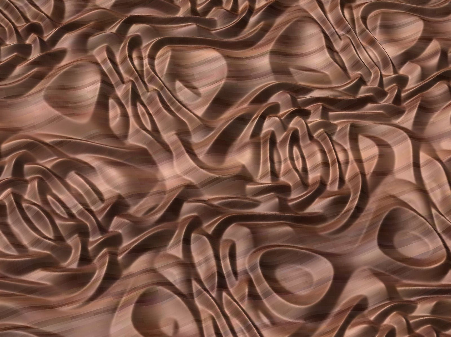 NOOR3_61 Decorative abstract 3D relief op-art sculpture model for CNC machining - Bonitum CNC Model Studio