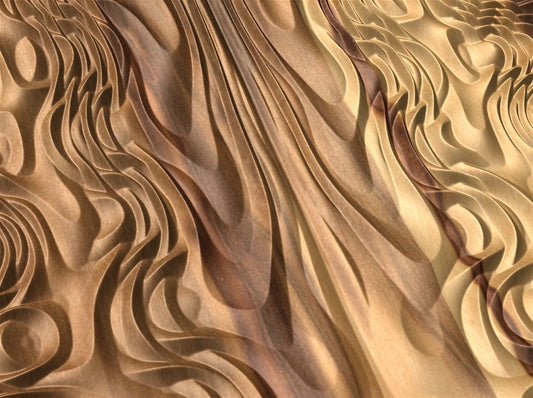 NOOR3_69 Decorative abstract 3D relief op-art sculpture model for CNC machining - Bonitum CNC Model Studio