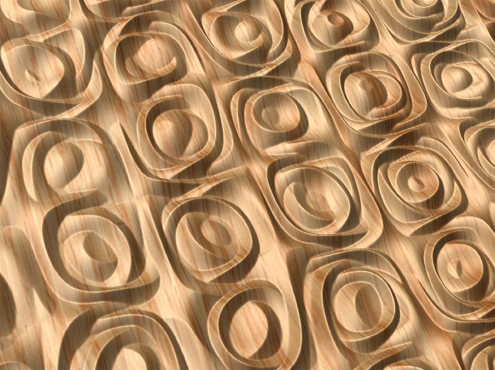 NOOR3_70 Decorative abstract 3D relief op-art sculpture model for CNC machining - Bonitum CNC Model Studio