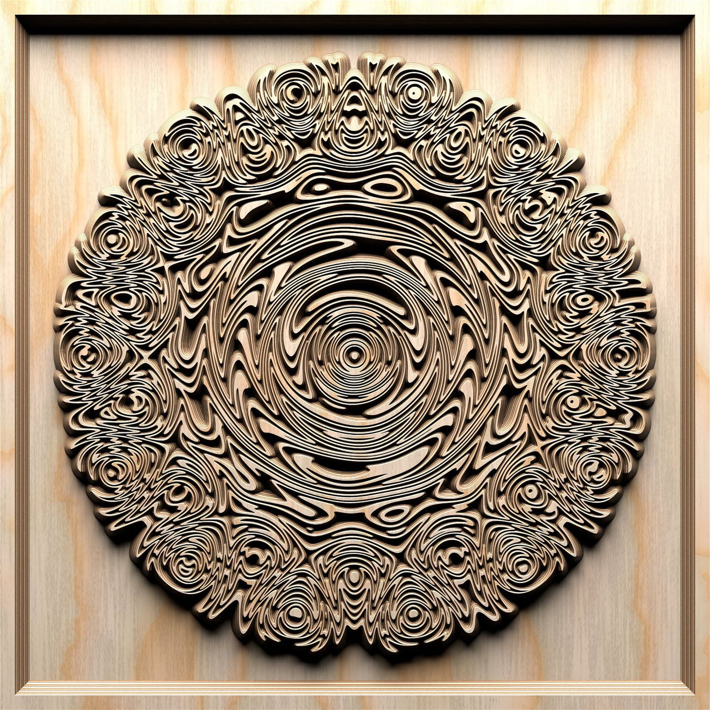 P13 Vector file for V- bit carving - Bonitum CNC Model Studio