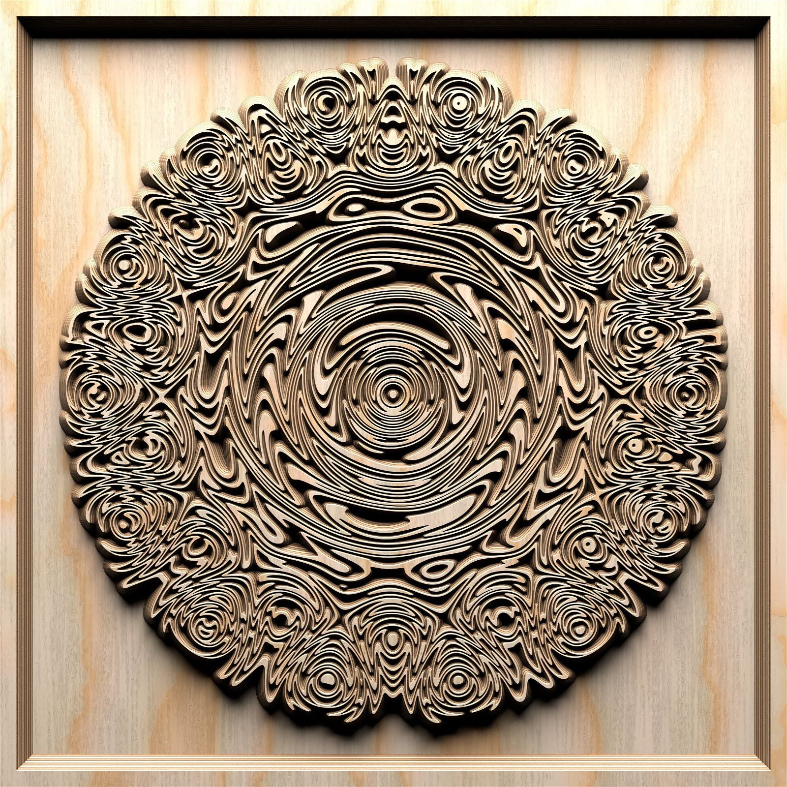 P13 Vector file for V- bit carving - Bonitum CNC Model Studio