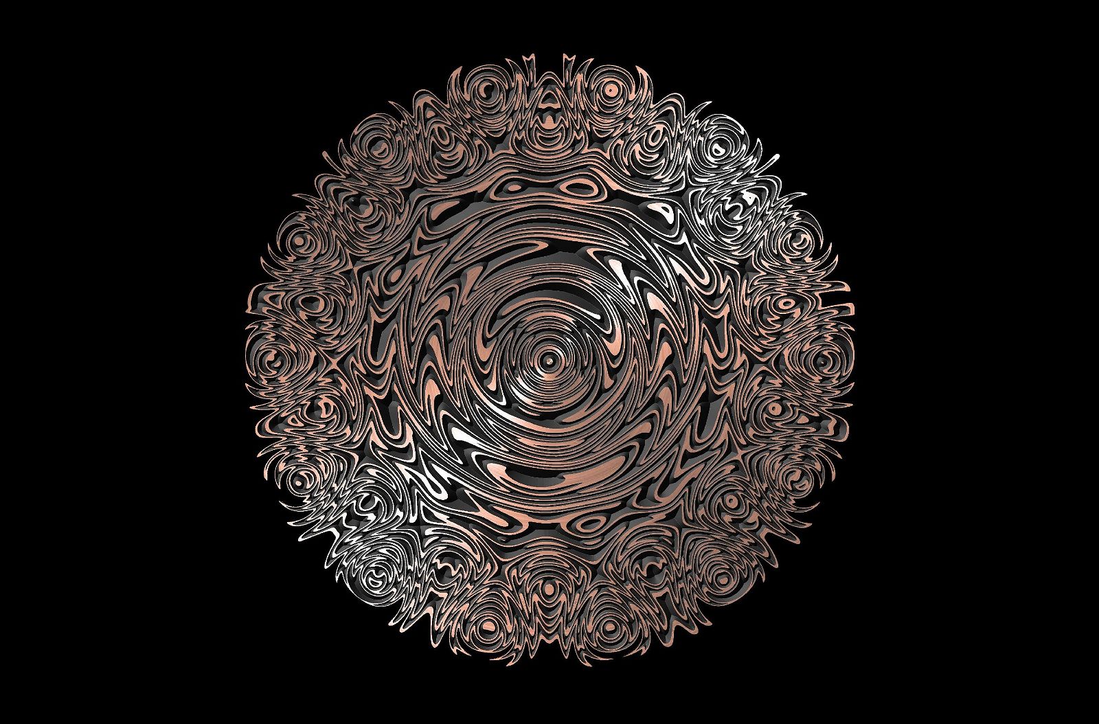 P13 Vector file for V- bit carving - Bonitum CNC Model Studio