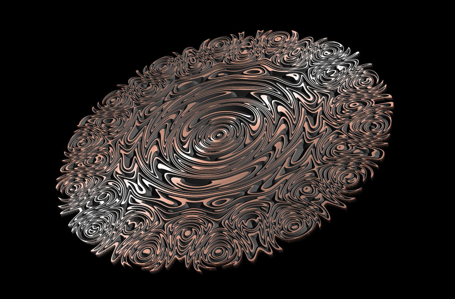 P13 Vector file for V- bit carving - Bonitum CNC Model Studio