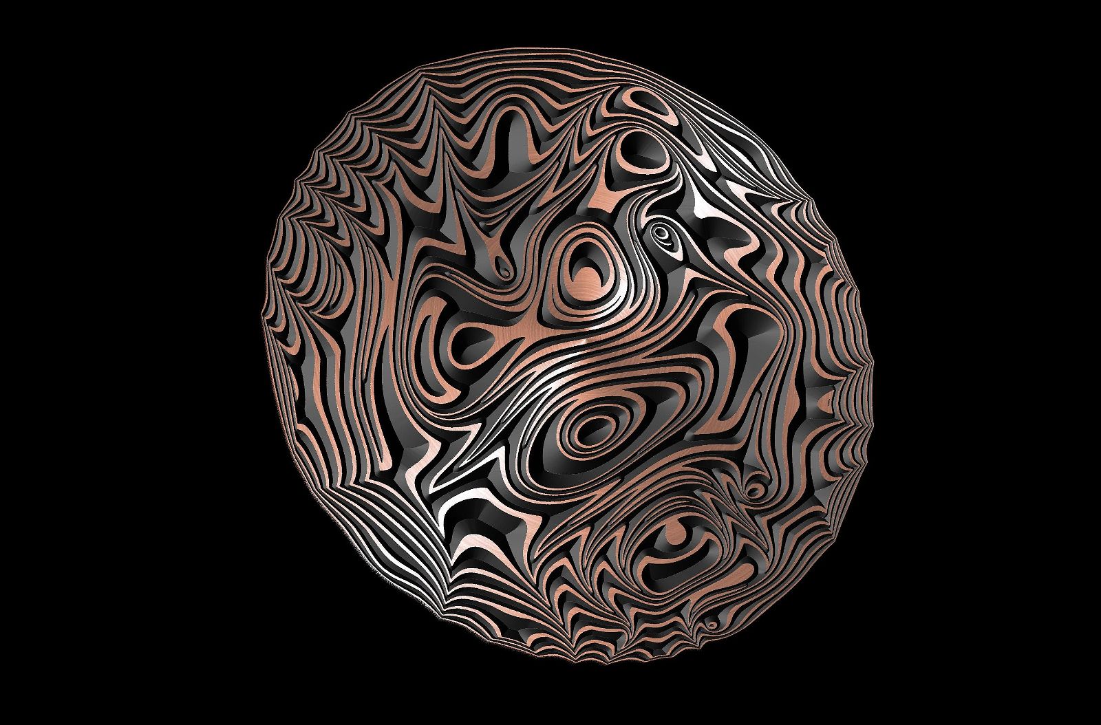 P32 Vector file for V- bit carving - Bonitum CNC Model Studio