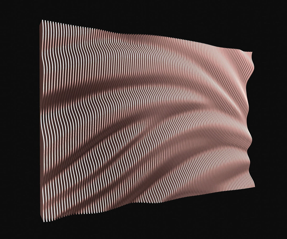 Wave Pattern Cnc Parametric