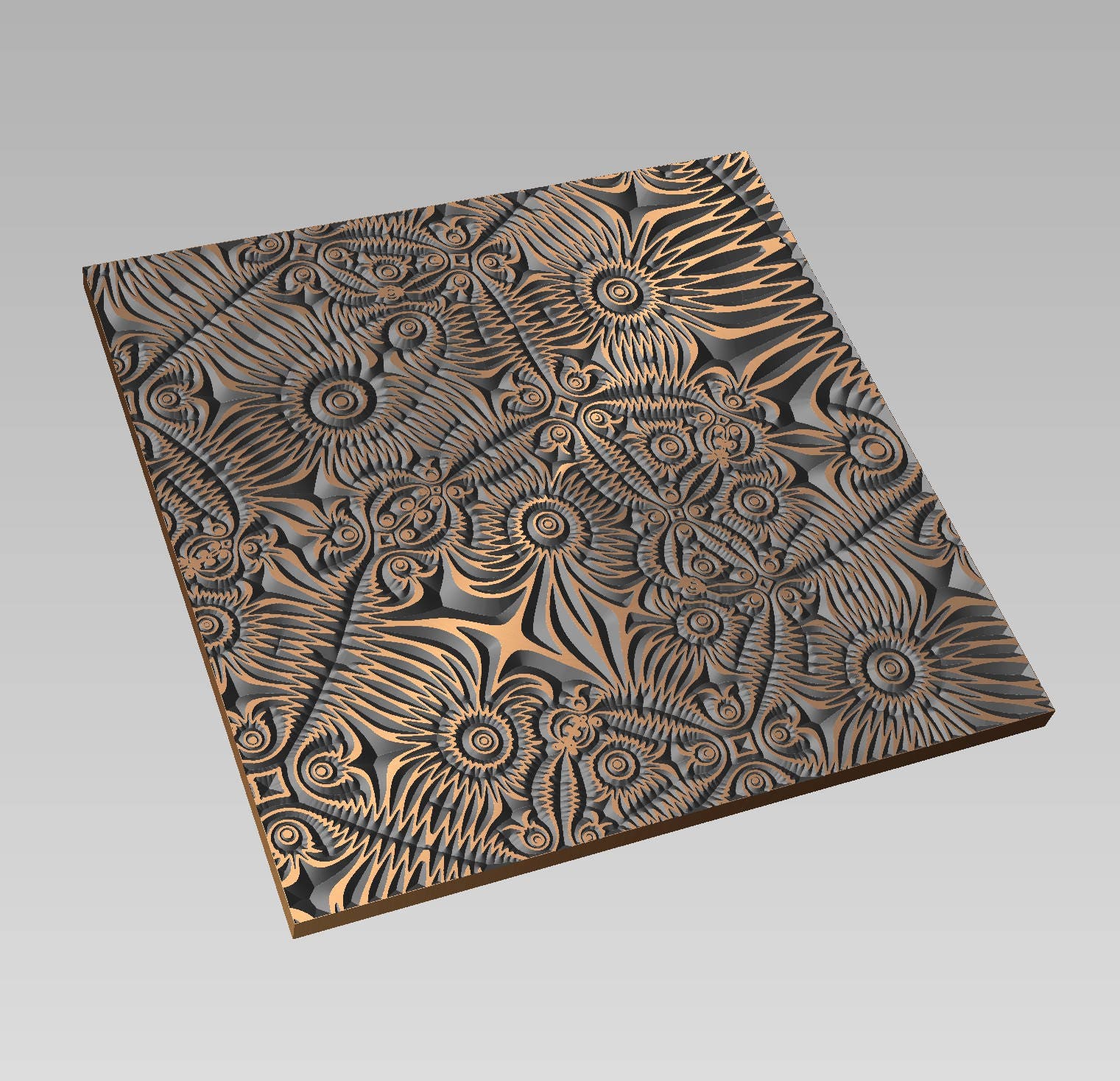 Process82 Vector file for V-carving - Bonitum CNC Model Studio