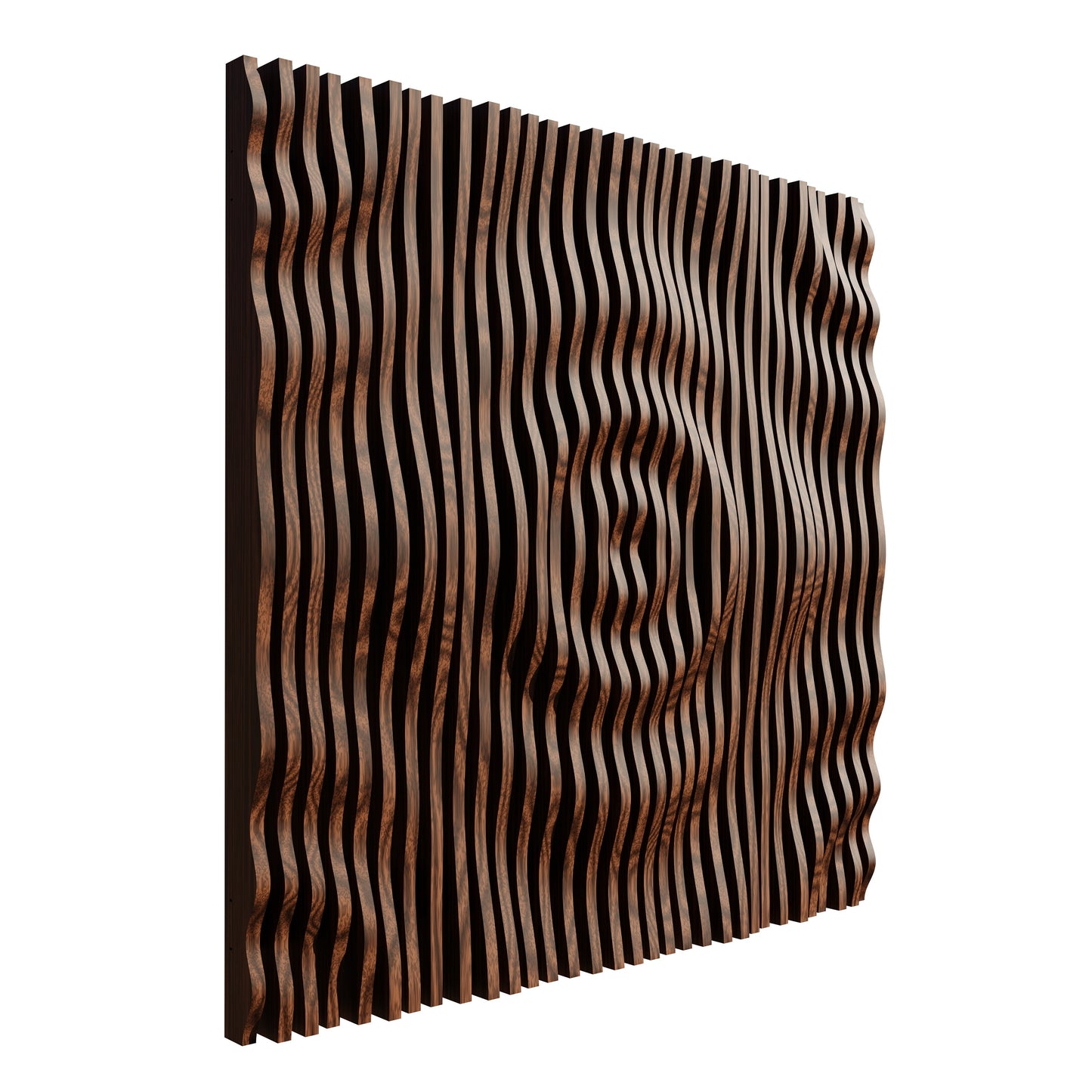 Parametric Wall QW2 CNC cutting file two designs optimized for no waste material - Bonitum CNC Model Studio