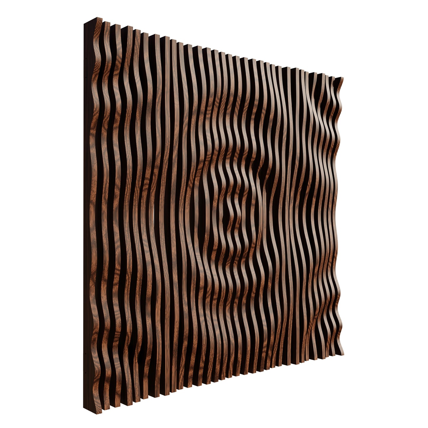 Parametric Wall QW2 CNC cutting file two designs optimized for no waste material - Bonitum CNC Model Studio