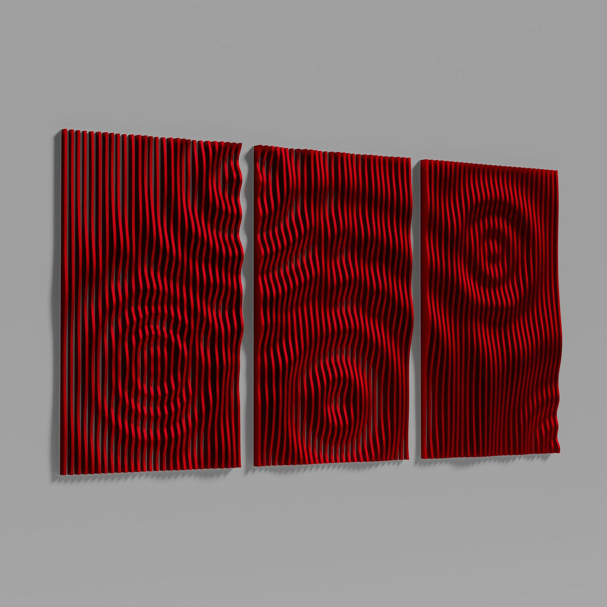Wave Pattern Cnc Wave Wall Art 3 parametric CNC cutting file – Bonitum CNC Model Studio