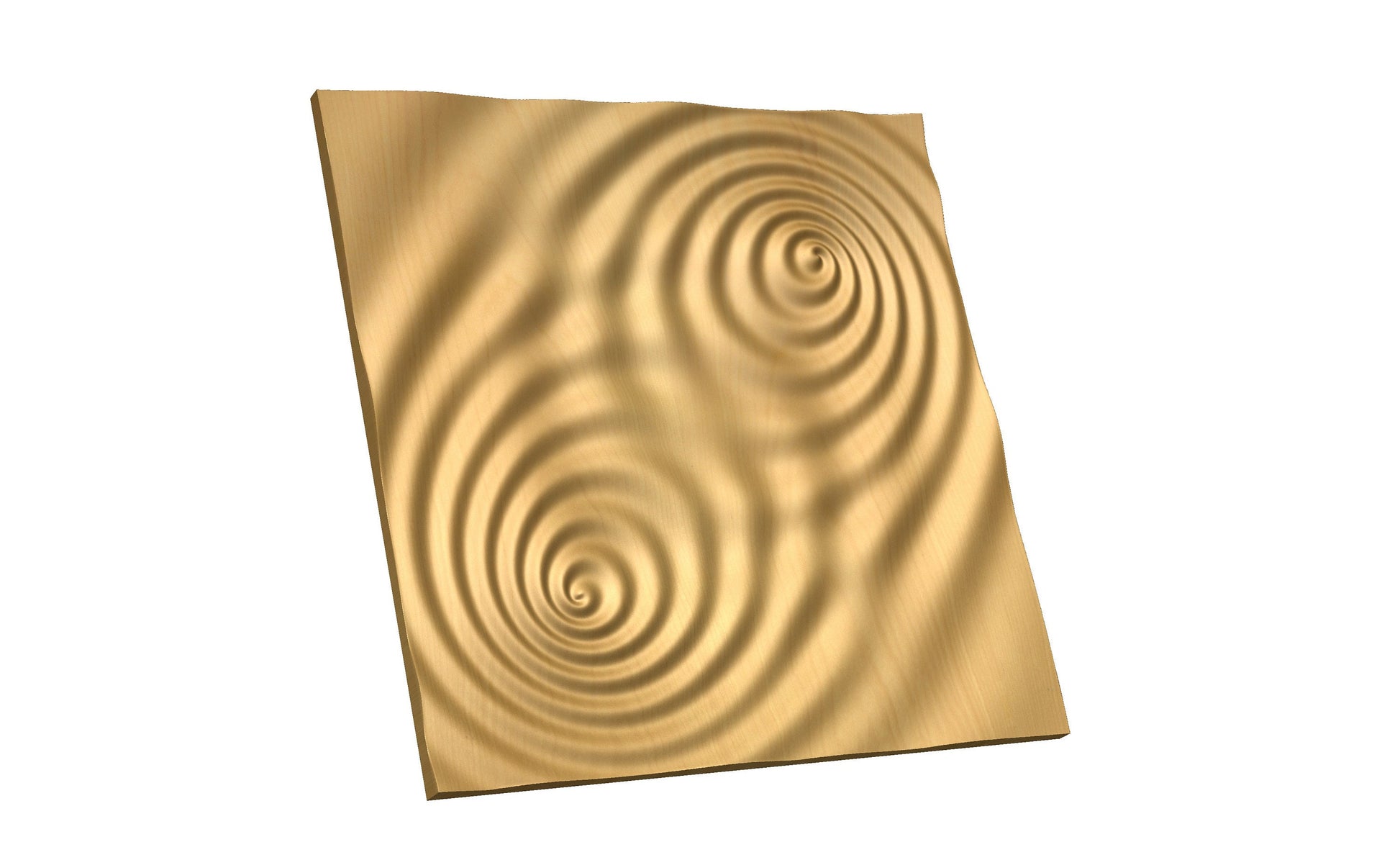 Spiral Wave 09.01.15 CNC 3D model - Bonitum CNC Model Studio