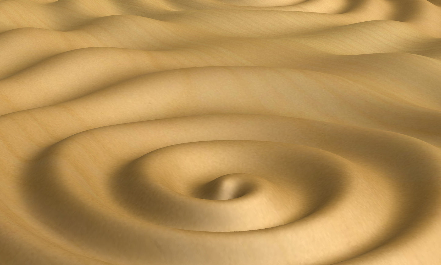 Spiral Wave 09.01.15 CNC 3D model - Bonitum CNC Model Studio