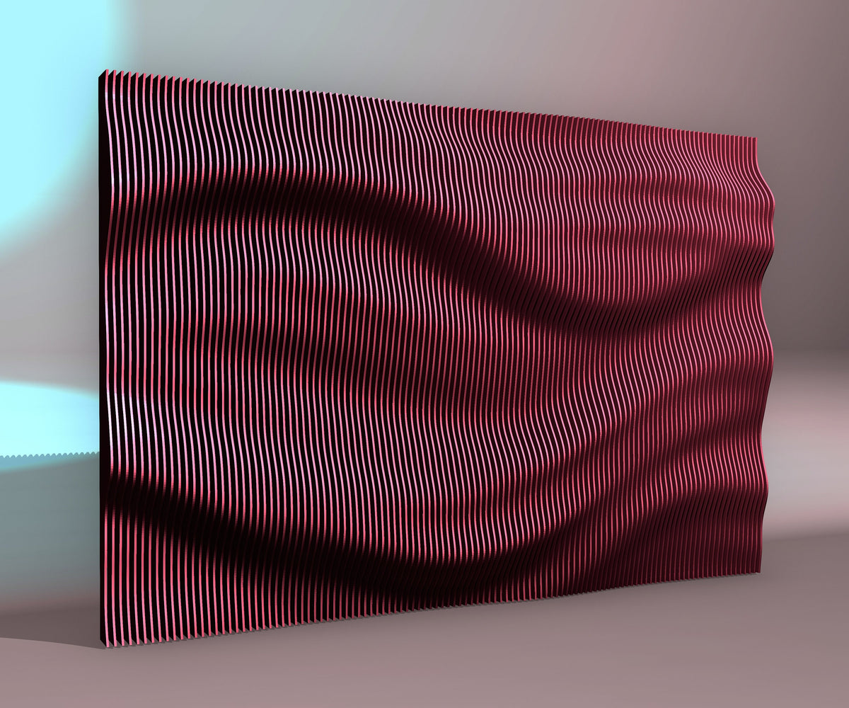 Wave Pattern Cnc Parametric