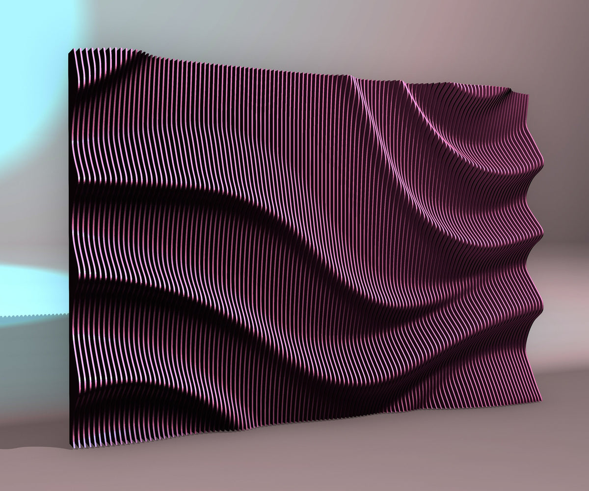 Wave Pattern Cnc Parametric