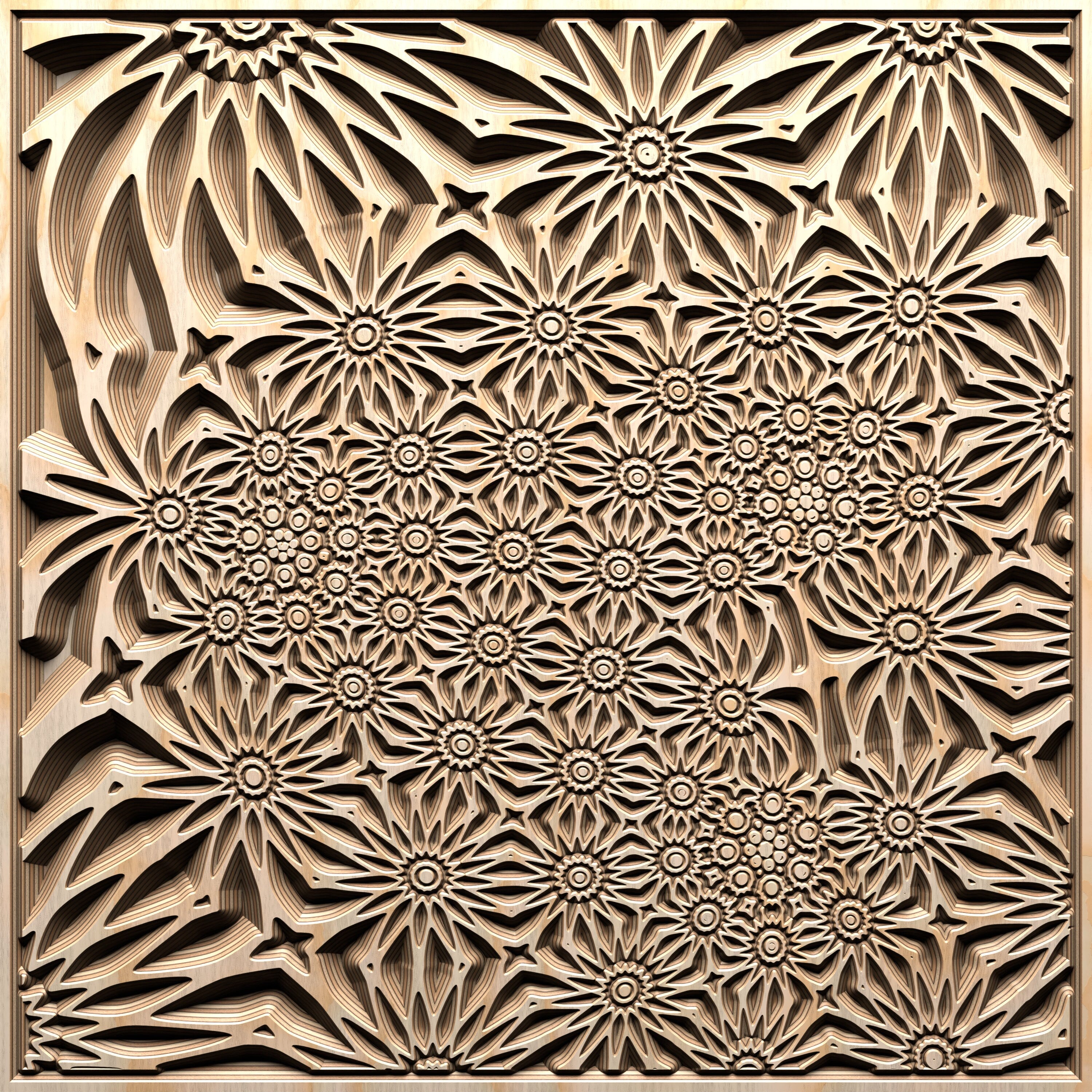Process30 Vector file for V-carving for CNC – Bonitum CNC Model Studio