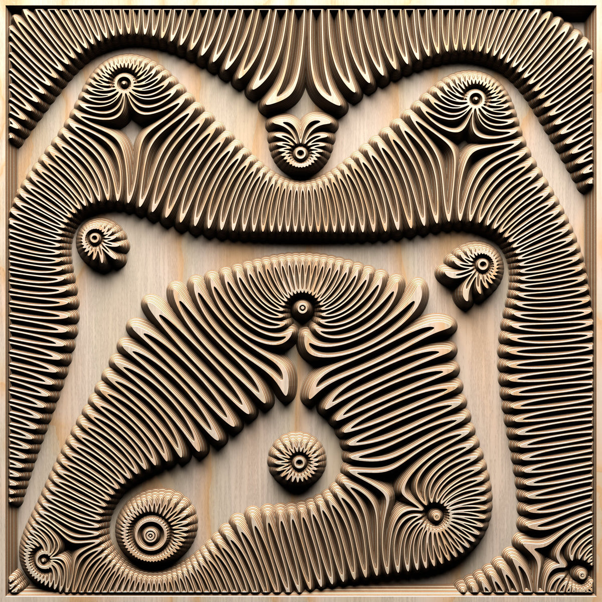 Process31 Vector file for CNC router V-carving – Bonitum CNC Model Studio