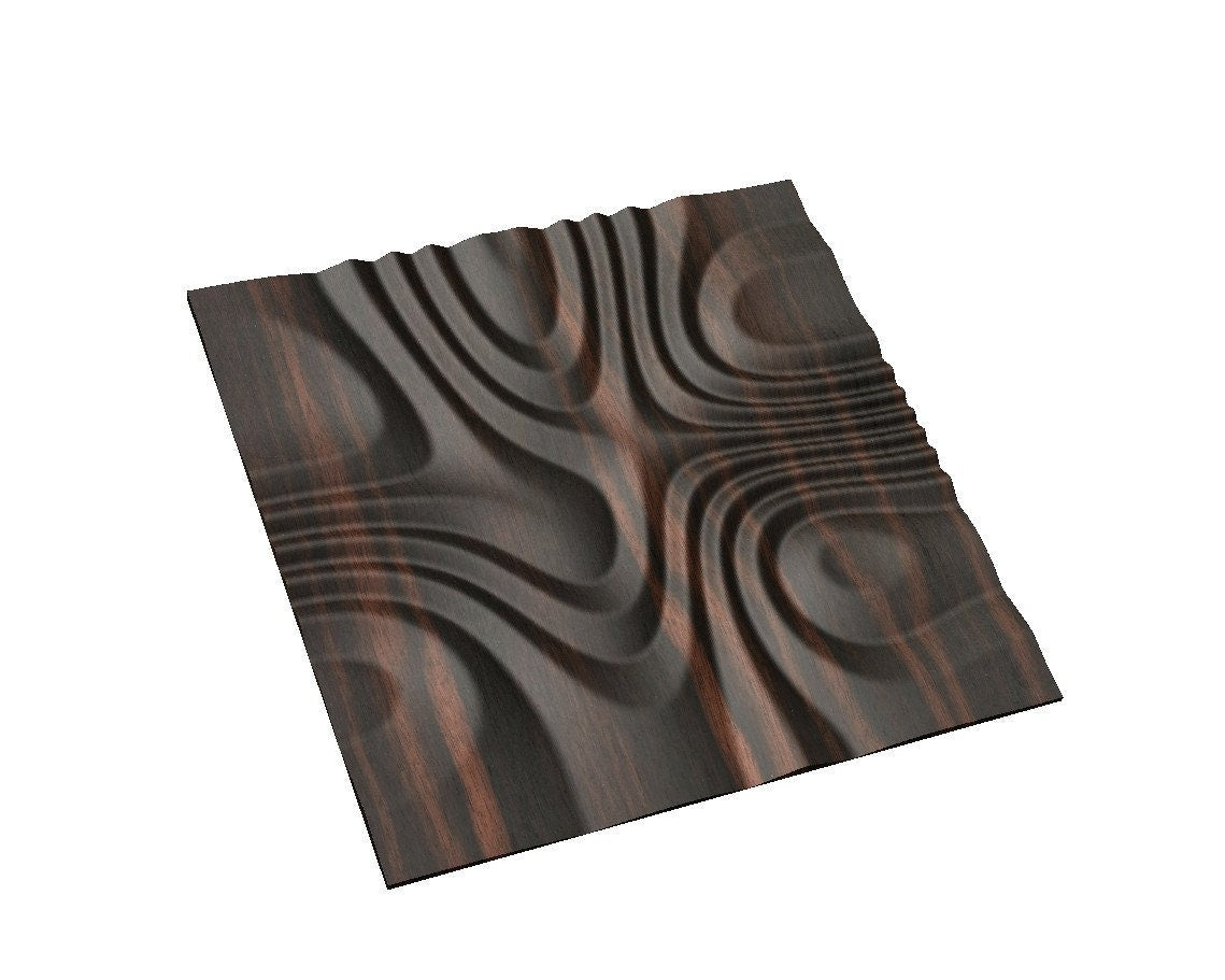 SB28 Wall panel 3D model for CNC machining with software Vectric Aspire, Cut3D, ArtCAM - Bonitum CNC Model Studio