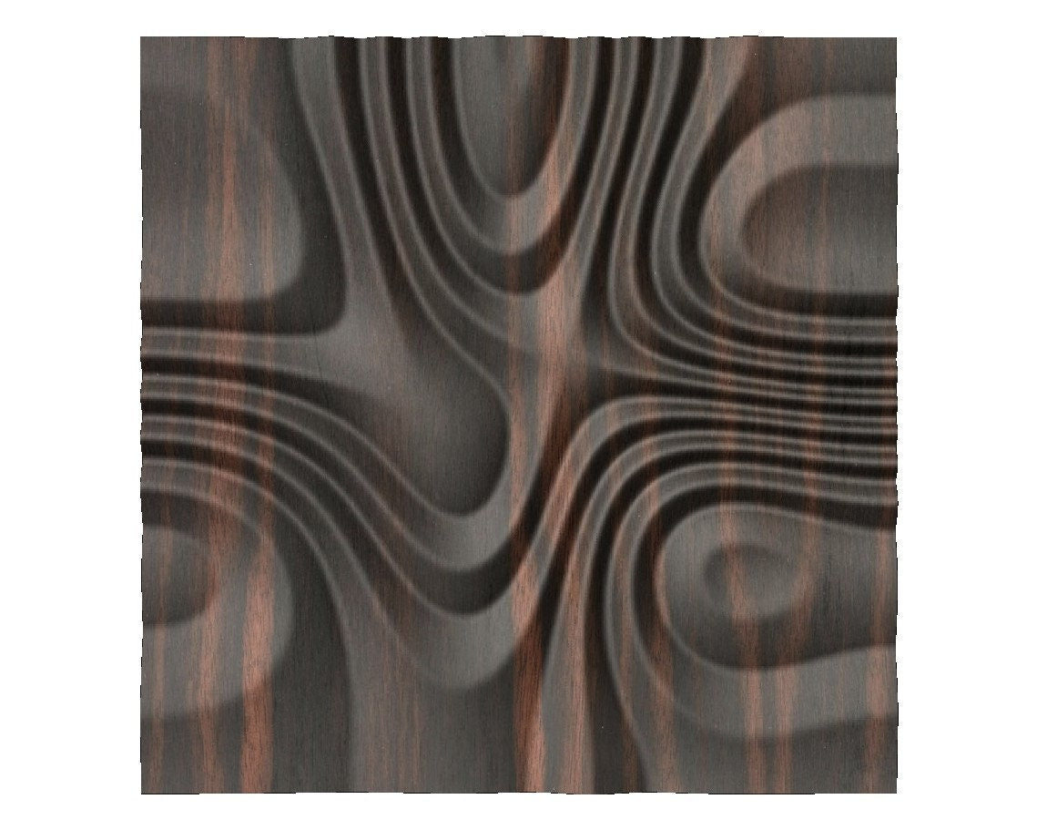 SB28 Wall panel 3D model for CNC machining with software Vectric Aspire, Cut3D, ArtCAM - Bonitum CNC Model Studio