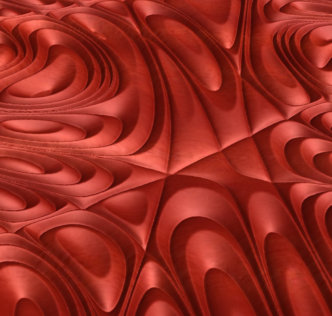 SBART3 Wall panel 3D model for CNC machining with software Vectric Aspire, Cut3D, ArtCAM - Bonitum CNC Model Studio