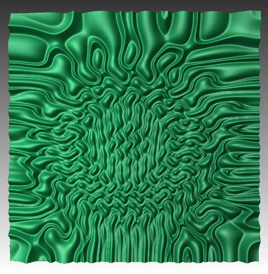 SBARTDEZ80 Wall panel 3D model for CNC machining with software Vectric Aspire, Cut3D, ArtCAM - Bonitum CNC Model Studio